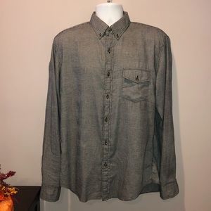 J Crew Brushed Twill Long Sleeve Button Down Shirt